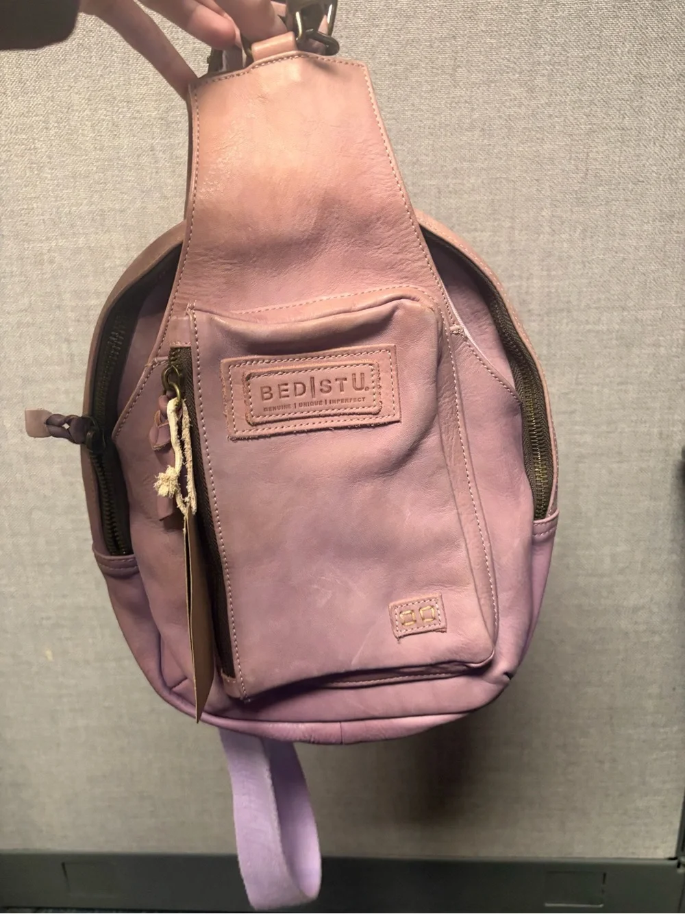 BED|STU  Leather Sling Backpack